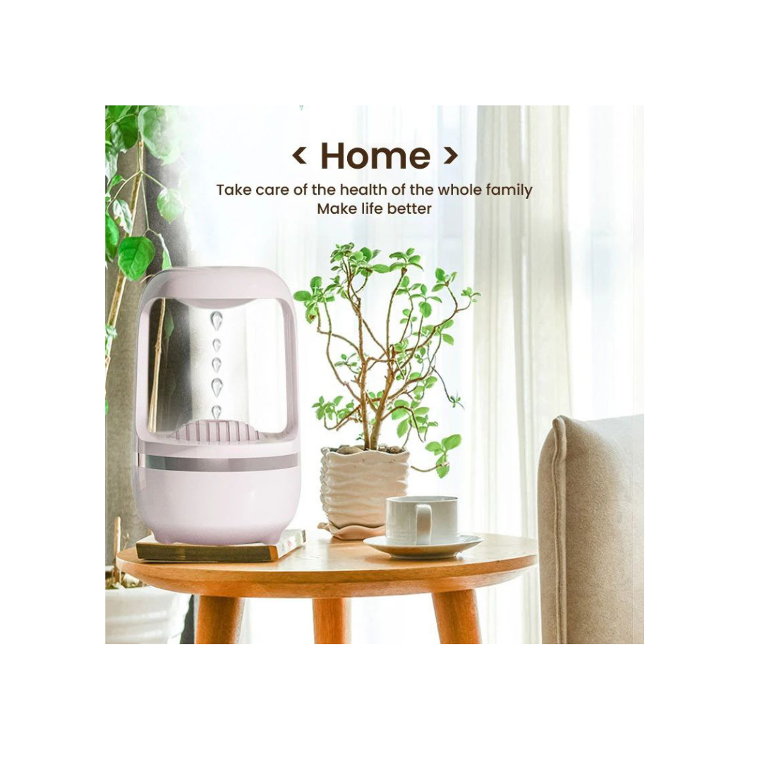 HUMIDIFICADOR ANTIGRAVEDAD RELAJATE Y DISFRUTA