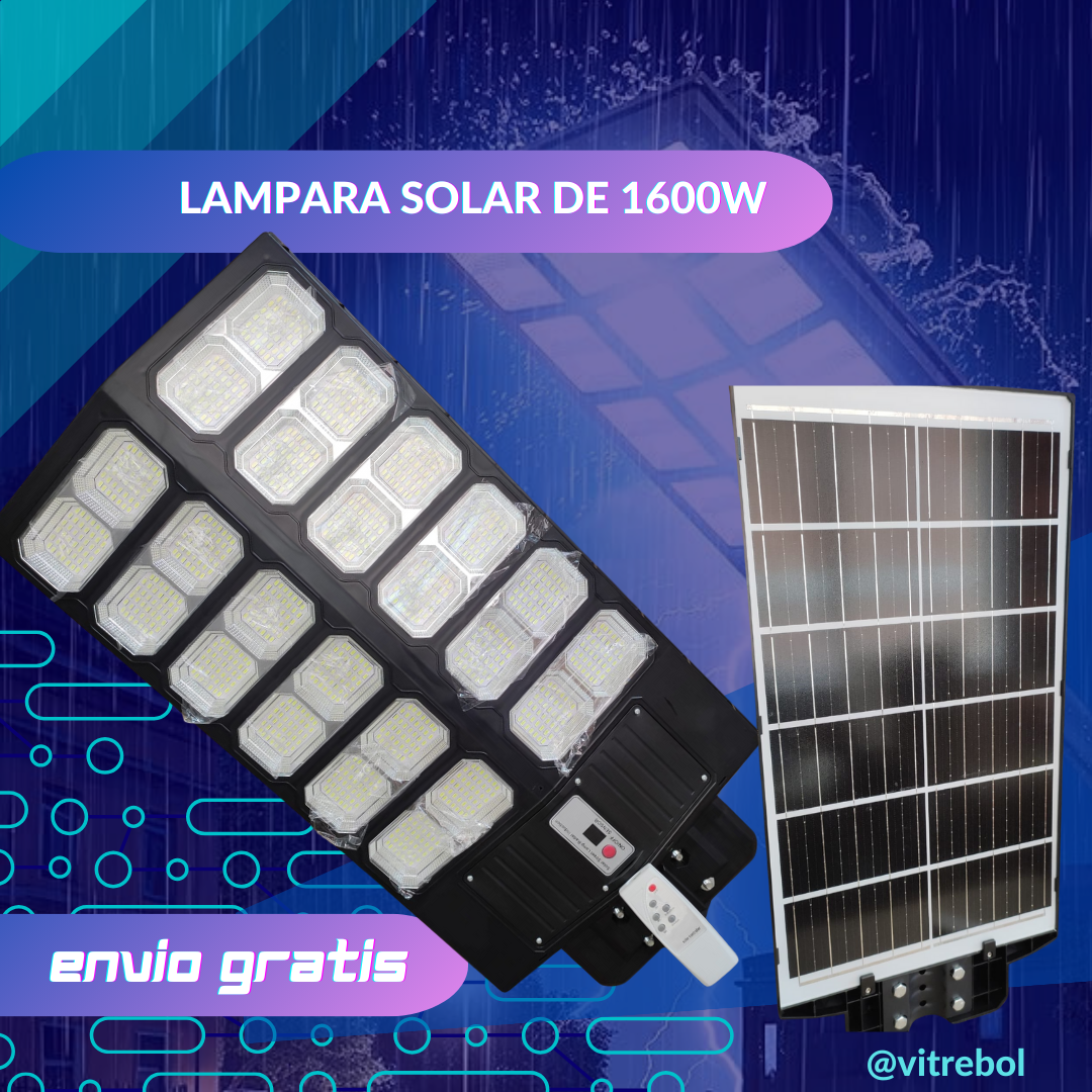 LÁMPARA DE CALLE DE 1600W