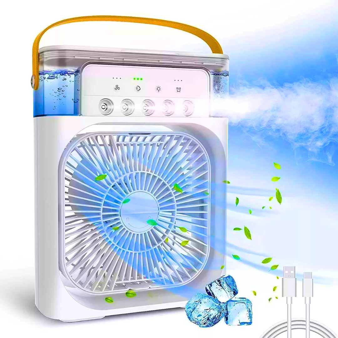 VENTILADOR HUMIDIFICADOR AIRE 2 EN 1