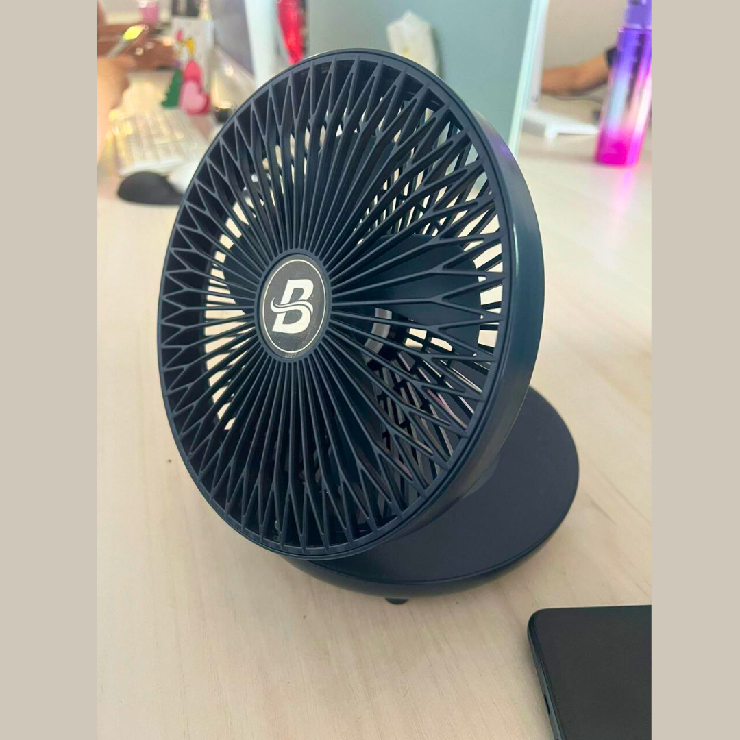 VENTILADOR PORTATIL - PARA ESCRITORIO Y PARED.