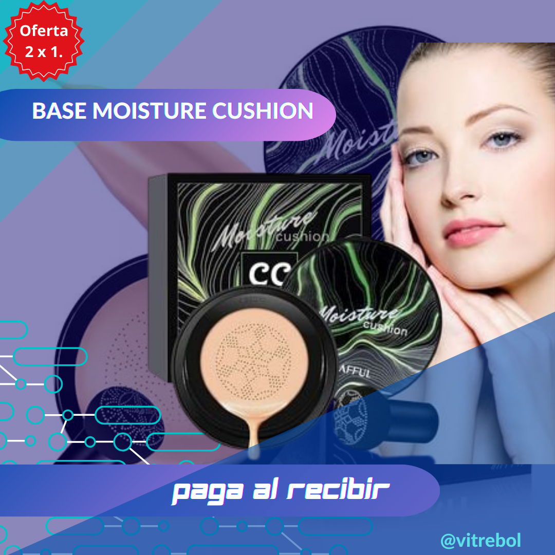 Base Moisture Cushion - Oferta 2 x 1.