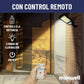 PACK 2 FOCO SOLAR CON CONTROL REMOTO 60W