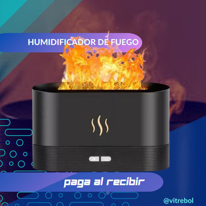 Humidificador de fuego - Agrega aromas agradables