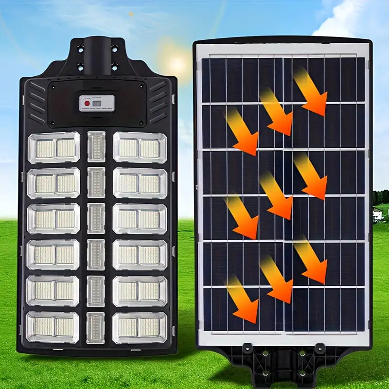 LAMPARAS DE EXTERIOR CON CARGA SOLAR - 400 W - 1200 W - 1600W