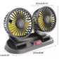 Ventilador Doble Con Brazos Extensible Para Auto